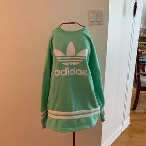 Green Adidas sweater